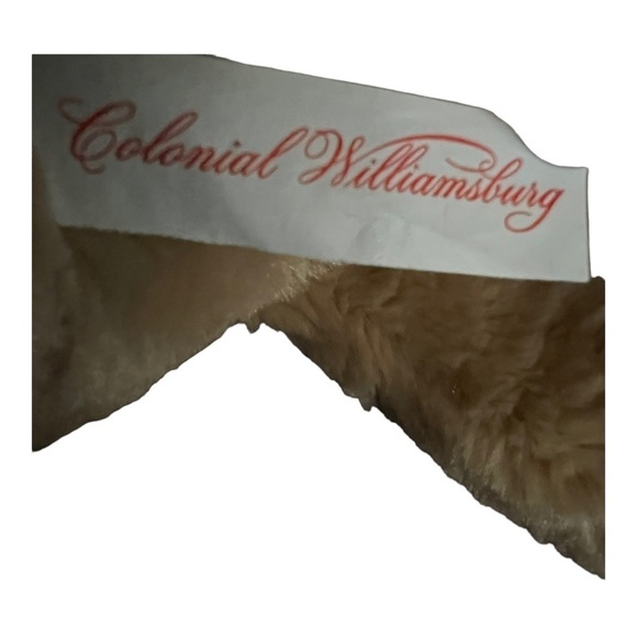 Mary Meyer Colonnial Williamsburg Pilgrim Teddy Bear Bonet Apron‎ 15” - Picture 6 of 8